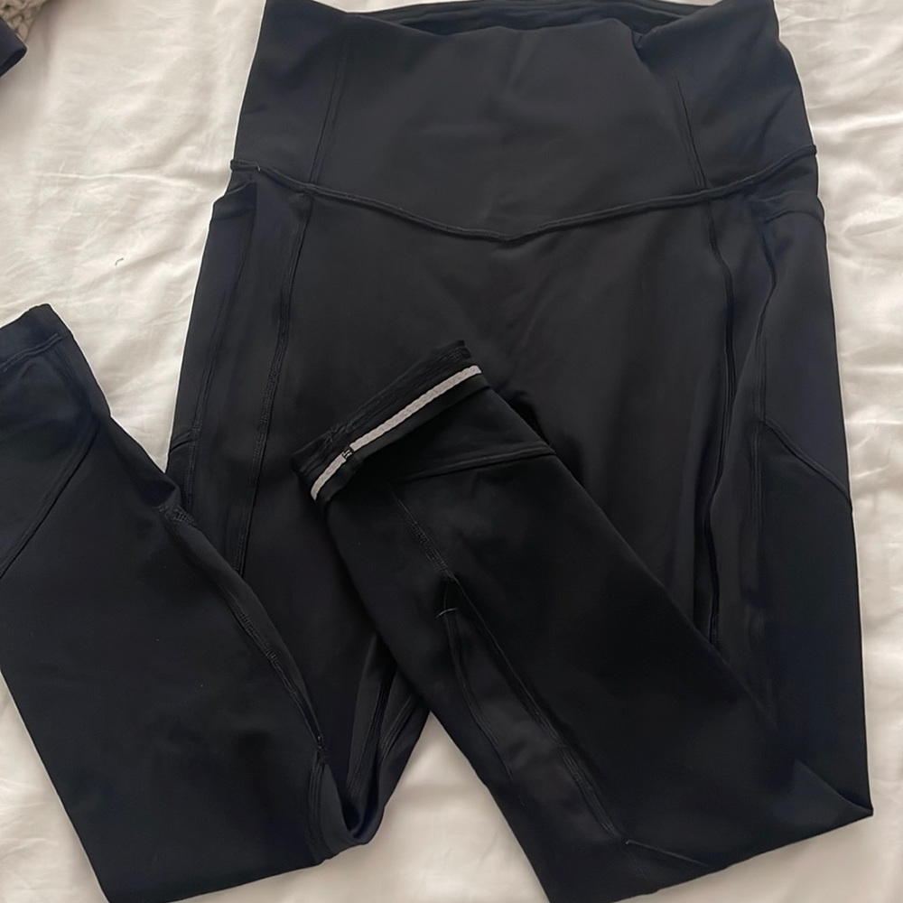 Lululemon 23 length black leggings